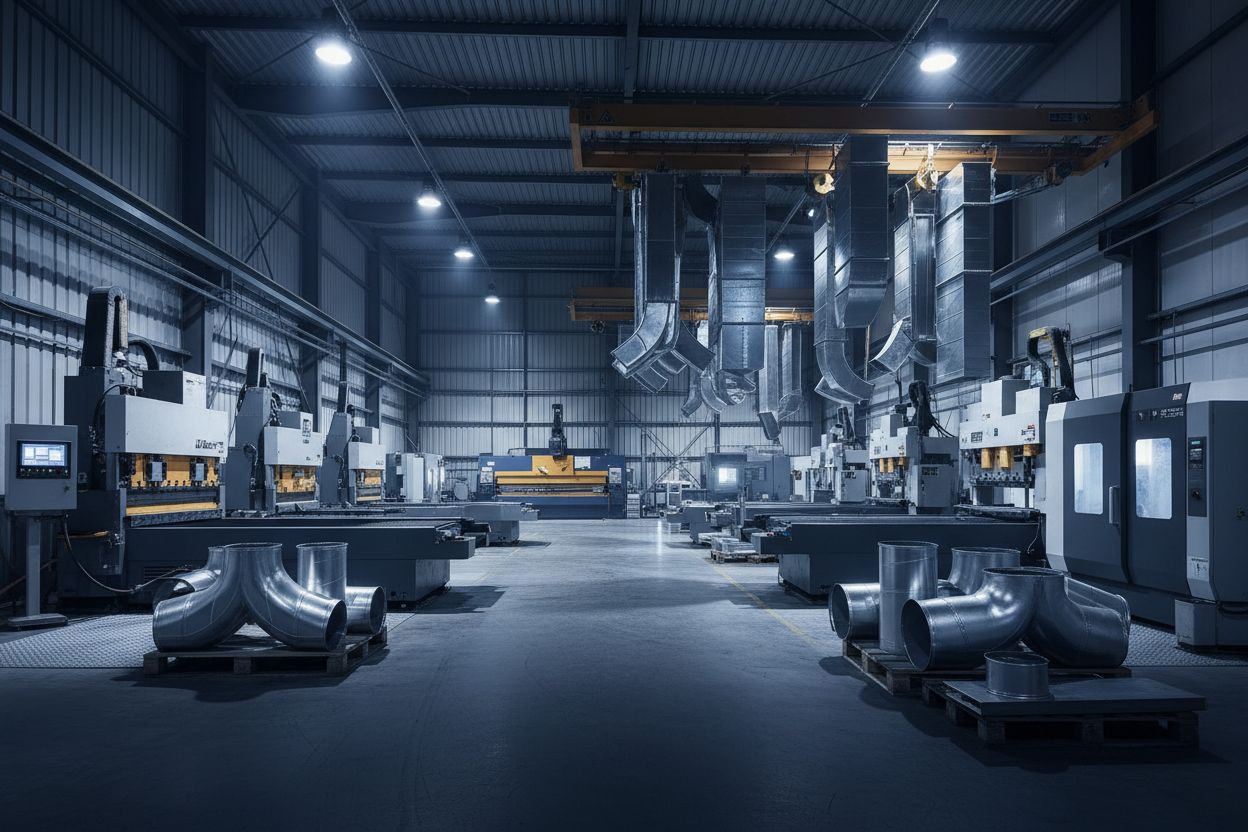 Sheet metal fabrication workshop